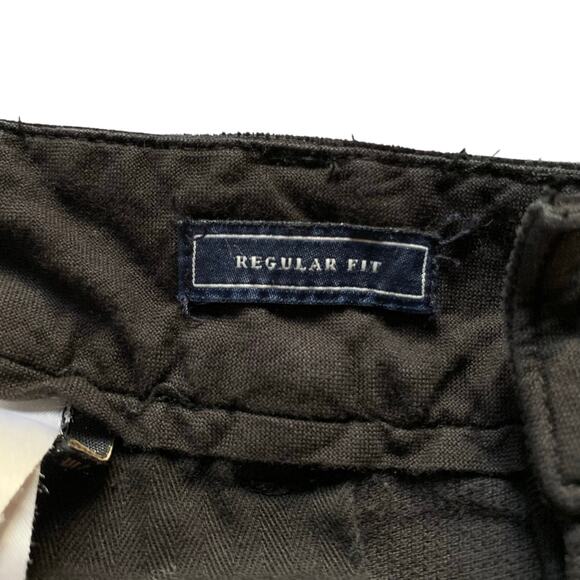 Barbour Neuston Corduroy Pants Stretch Black Trousers Regular Fit Men's 38 x 32 - Picture 9 of 9